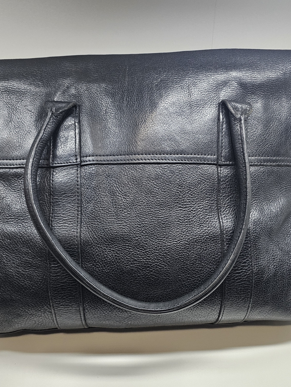 Mulberry Black Leather Satchel with Gold Turnlock - Picture 2 of 10